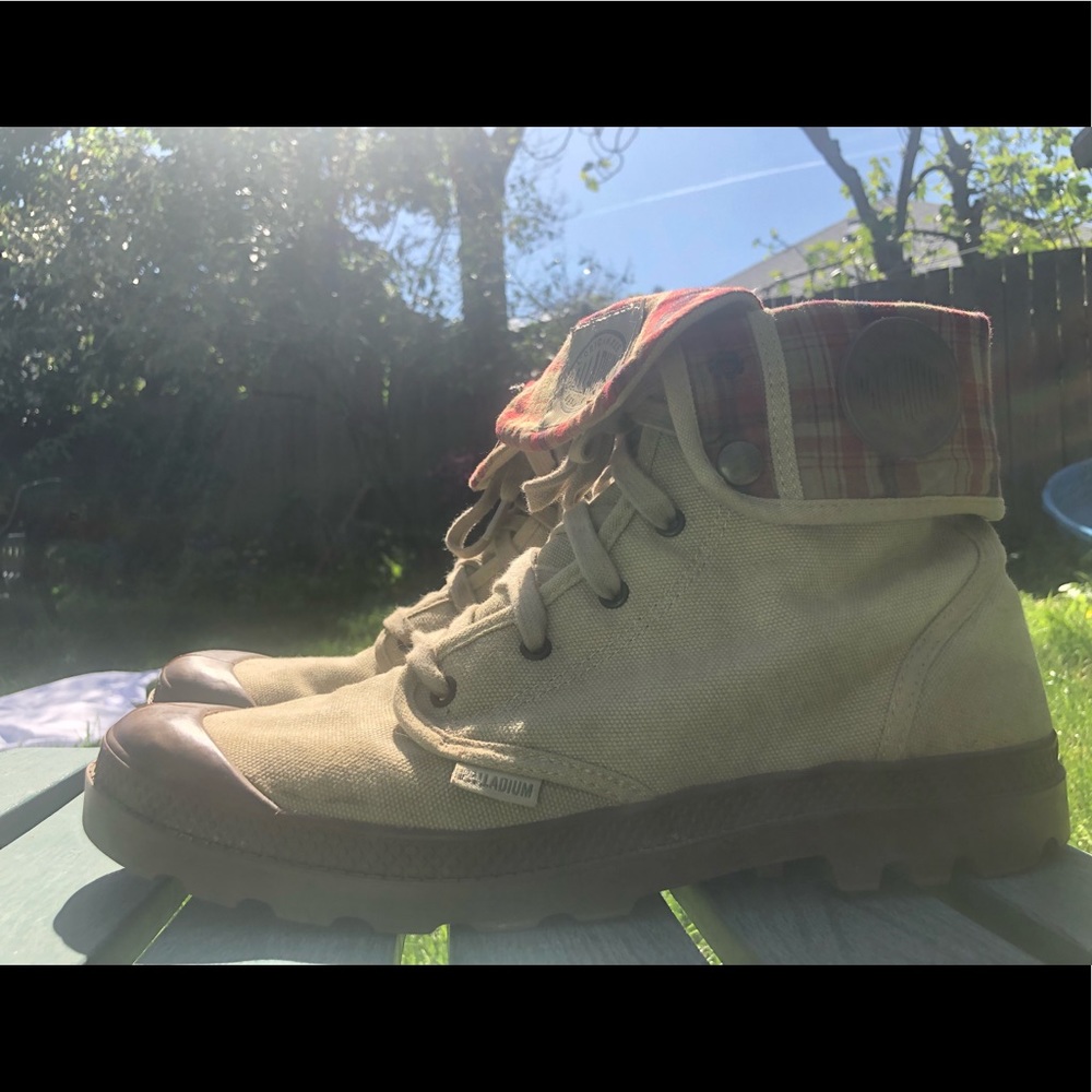 Palladium Canvas Boots. Size 13. No original box.